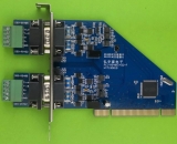 PCI-RS485/422(CH352L)雙口全隔離雙串口卡